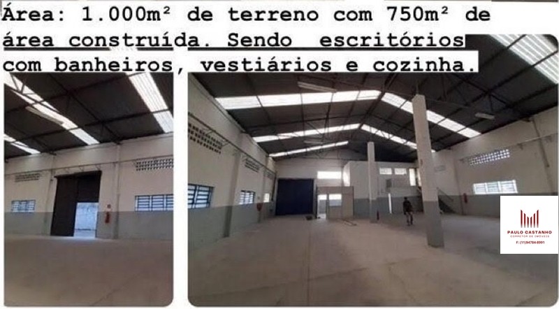 Depósito-Galpão, 640 m² - Foto 2